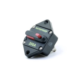 200A Waterproof DC Circuit Breaker Panel Mount 12-48VDC