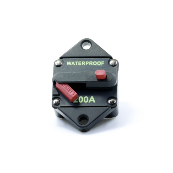 200A Waterproof DC Circuit Breaker Panel Mount 12-48VDC - Image 2