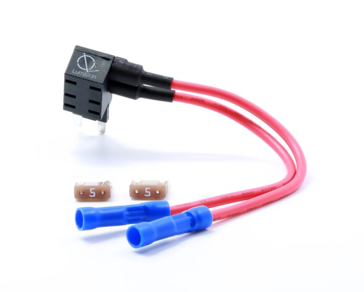 Dual Fuse Tap Mini APM ATM with 5 AMP Fuses Fuse Taps by Lumision