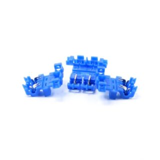 Blue Splice Inline Self Stripping ATO ATC Fuse Holder Assembly 3 Pack
