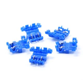 Blue Splice Inline Self Stripping ATO ATC Fuse Holder Assembly 5 Pack