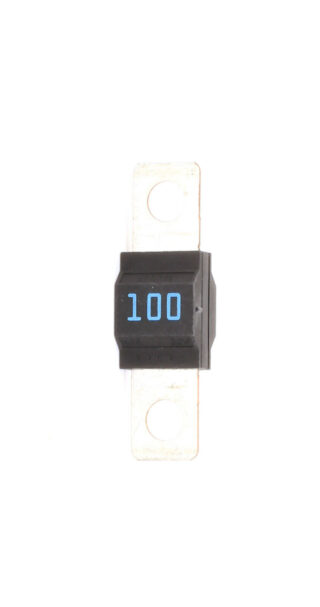 Premium Bolt Down 498 MIDI Fuse 100AMP 32V DC Time Delay Blue