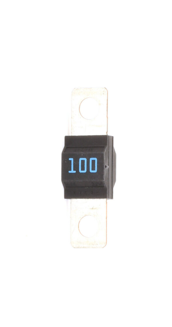 Premium Bolt Down 498 MIDI Fuse 100AMP 32V DC Time Delay Blue
