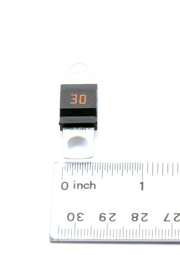 Premium Bolt Down 498 MIDI Fuse 30AMP 32V DC Time Delay Orange - Image 2