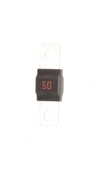 Premium Bolt Down 498 MIDI Fuse 50AMP 32V DC Time Delay Red