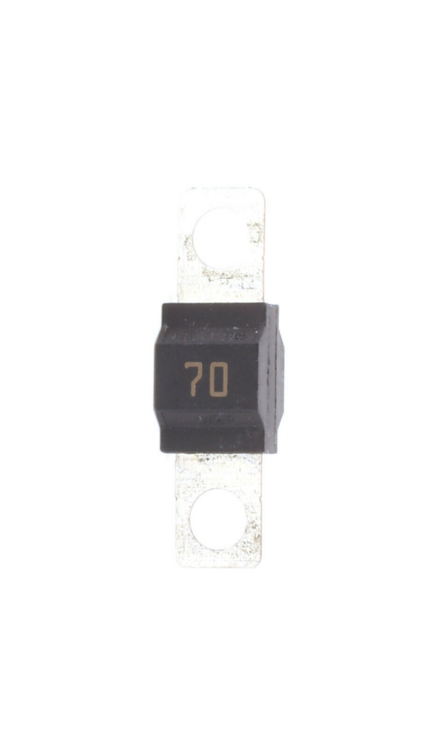 Premium Bolt Down 498 MIDI Fuse 70AMP 32V DC Time Delay Brown