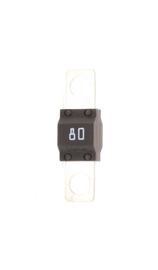 Premium Bolt Down 498 MIDI Fuse 80AMP 32V DC Time Delay White