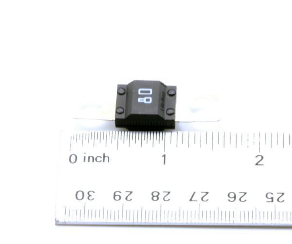 Premium Bolt Down 498 MIDI Fuse 80AMP 32V DC Time Delay White - Image 3