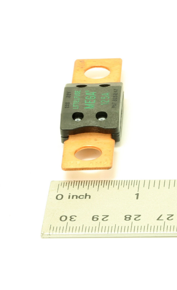 Premium Mega Fuse 125AMP 32V DC Slo-Blo Bolt-Down Fuse Green - Image 3
