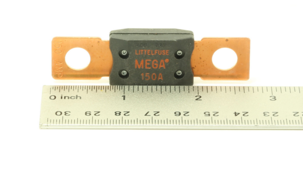 Premium Mega Fuse 150AMP 32V DC Slo-Blo Bolt-Down Fuse Orange - Image 2