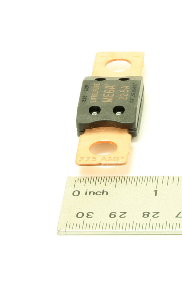 Premium Mega Fuse 225AMP 32V DC Slo-Blo Bolt-Down Fuse Brown - Image 3