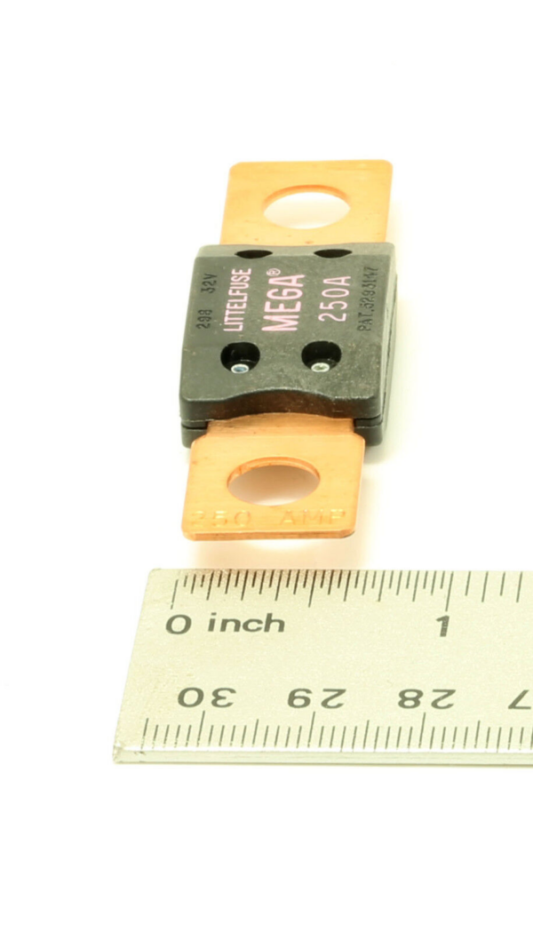 Premium Mega Fuse 250AMP 32V DC Slo-Blo Bolt-Down Fuse Pink - Image 3