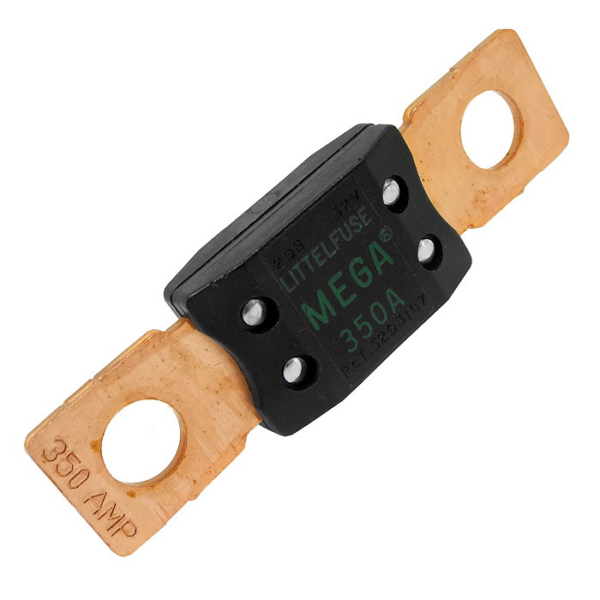 Premium Mega Fuse 350AMP 32V DC Slo-Blo Bolt-Down Fuse Green - Image 2
