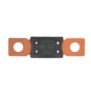 Premium Mega Fuse 350AMP 32V DC Slo-Blo Bolt-Down Fuse Green